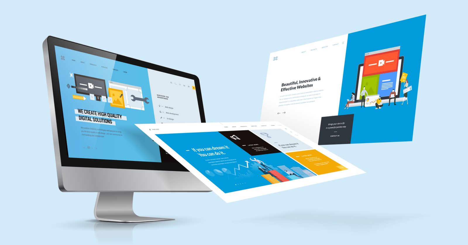 Dịch vụ thiết kế web tại TP.HCM của chúng tôi với hơn 10 năm kinh nghiệm trong lĩnh vực